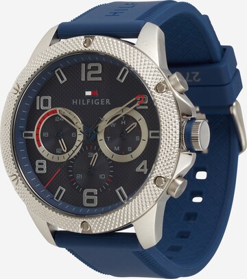 TOMMY HILFIGER Analoog horloge in Blauw: voorkant