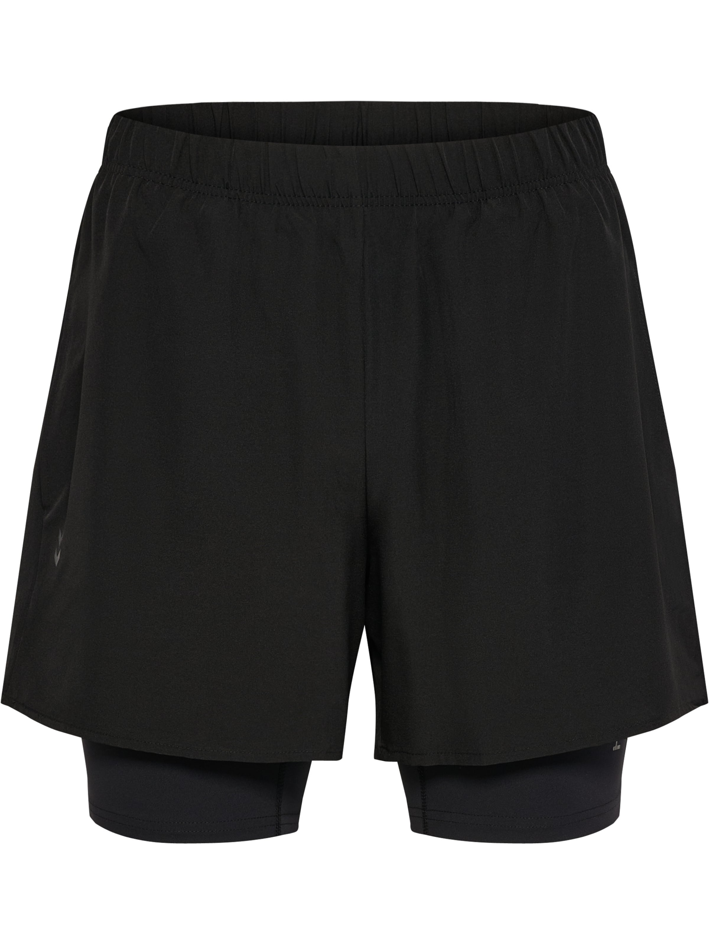 Regular Pantalon de sport Hummel en noir