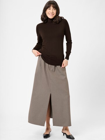 Pull-over 'Astrid' Kaffe en marron