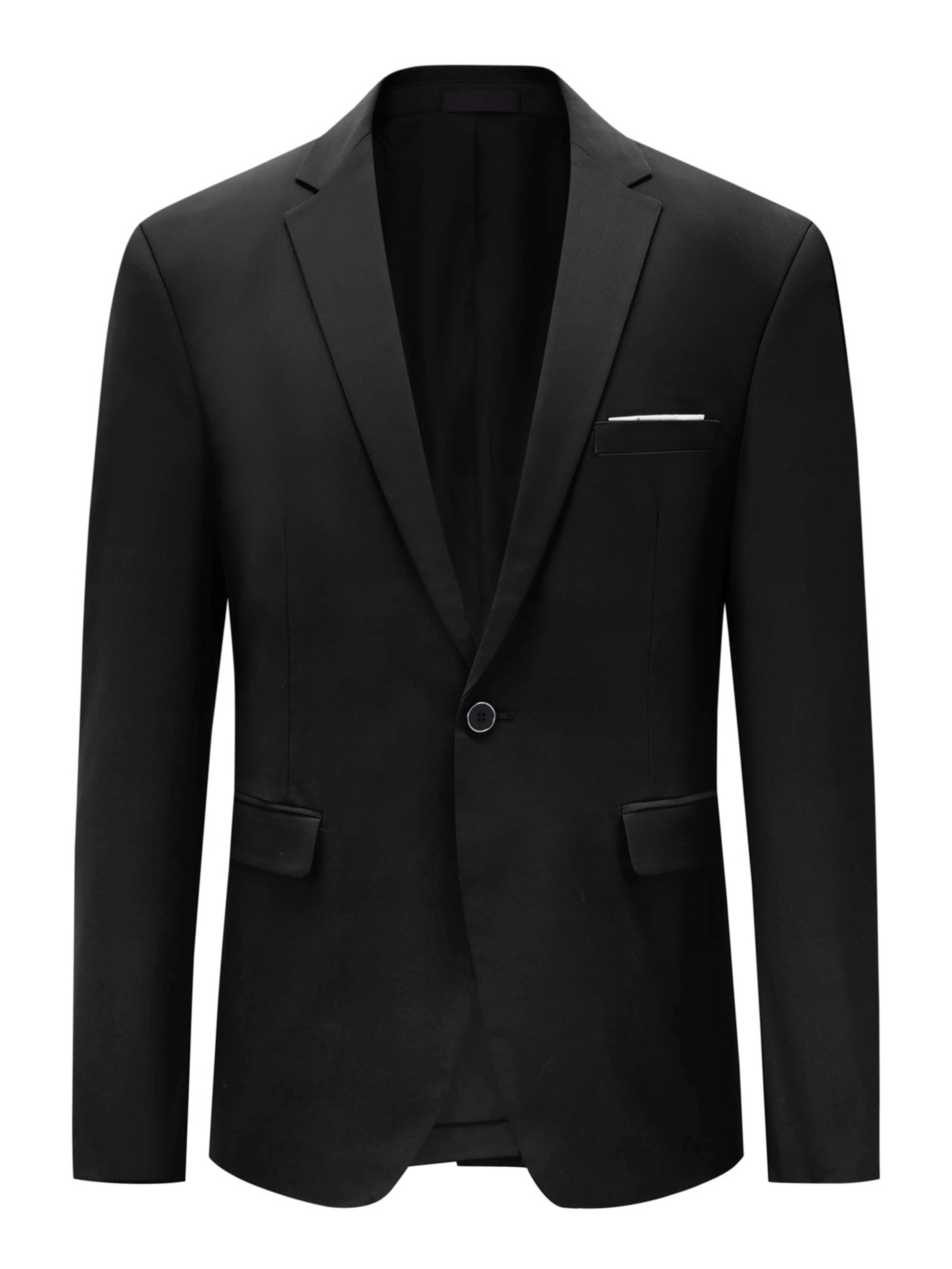 Youthup Slim fit Suit in Black