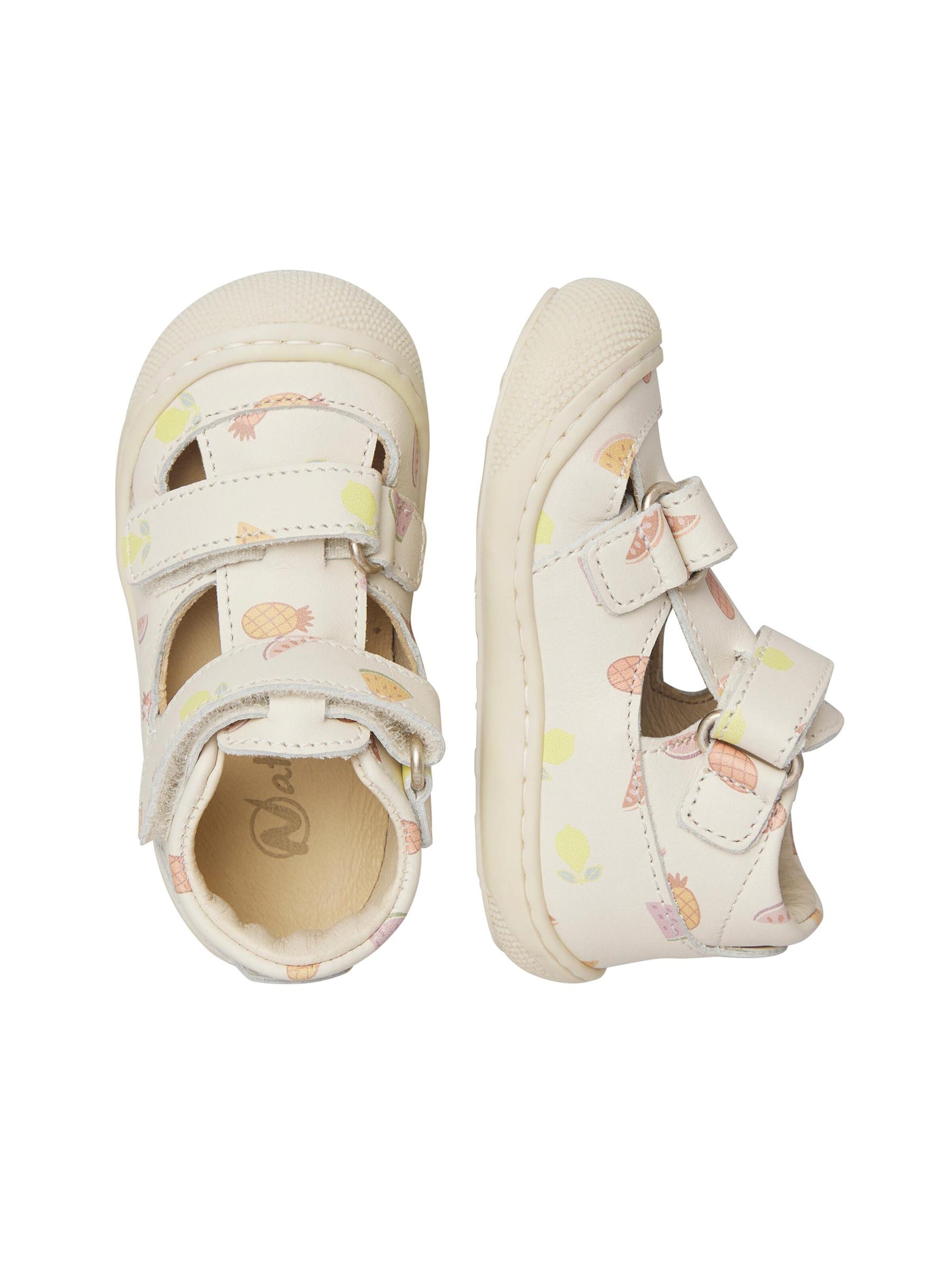 NATURINO Sandalen 'Puffy' in Wit