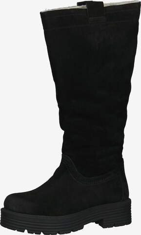 LAZAMANI Boots in Black: front