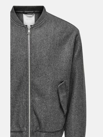 Veste mi-saison 'ONSWORF LIFE' Only & Sons en gris