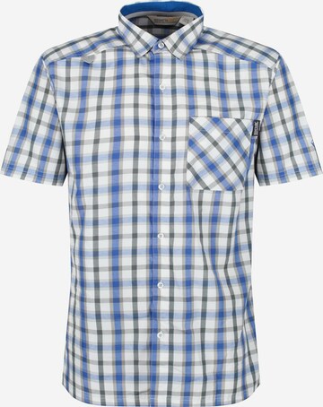 REGATTA Athletic Button Up Shirt 'Mindano III' in Blue: front