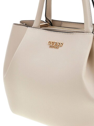 Borsa a mano 'Amorette Girlfriend' di GUESS in bianco
