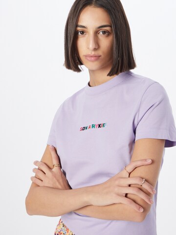 T-shirt Sonia Rykiel en violet