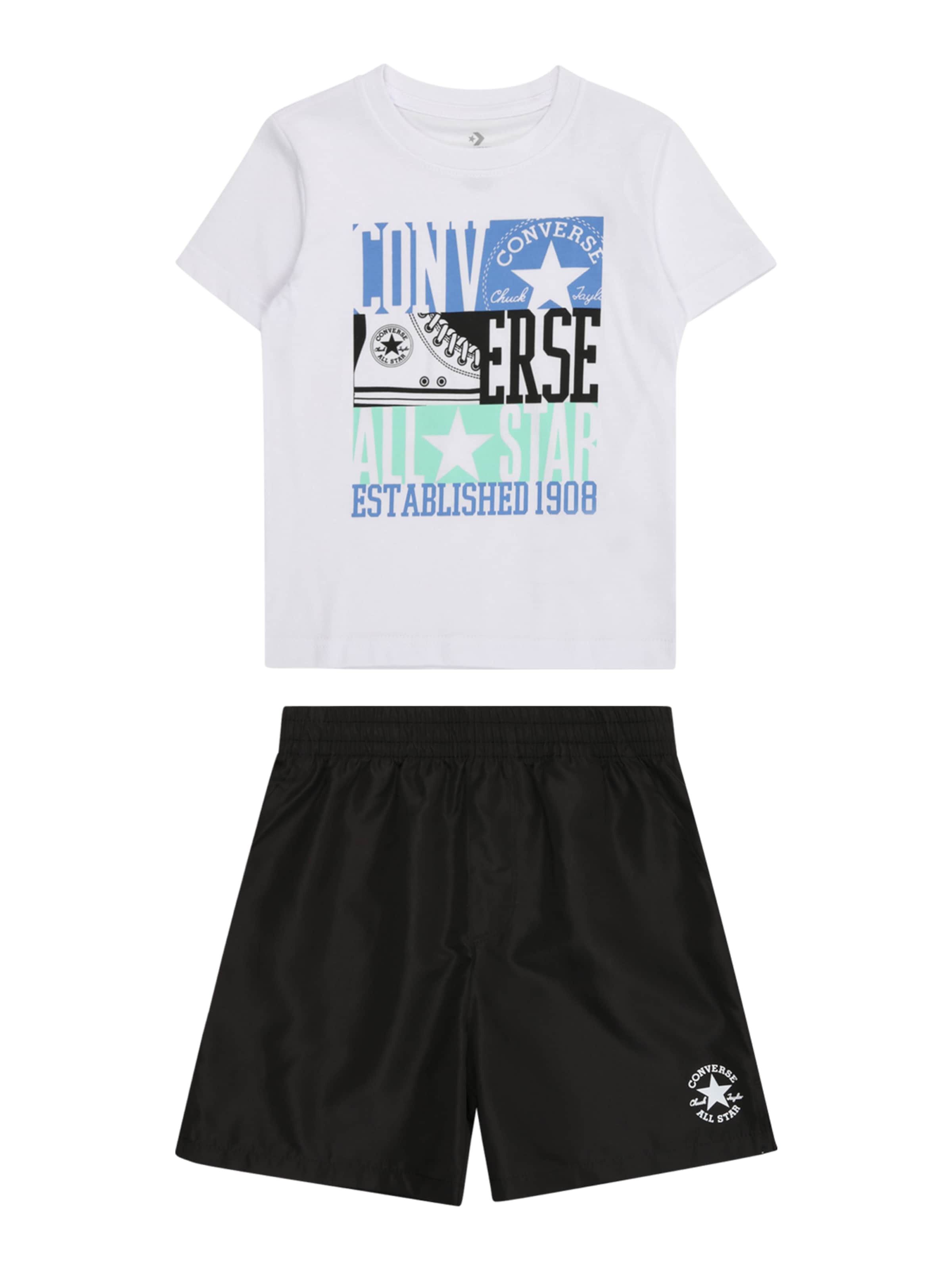 CONVERSE Комплект в Черный: спереди