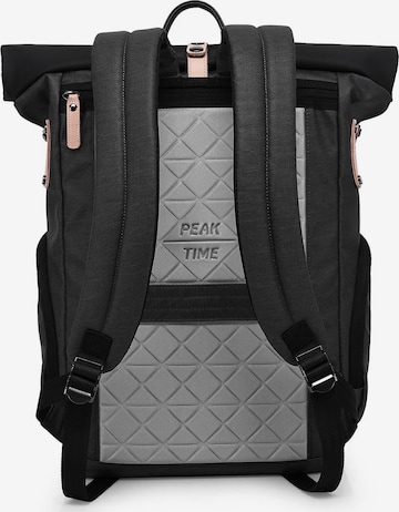 Peak Time Backpack in Black