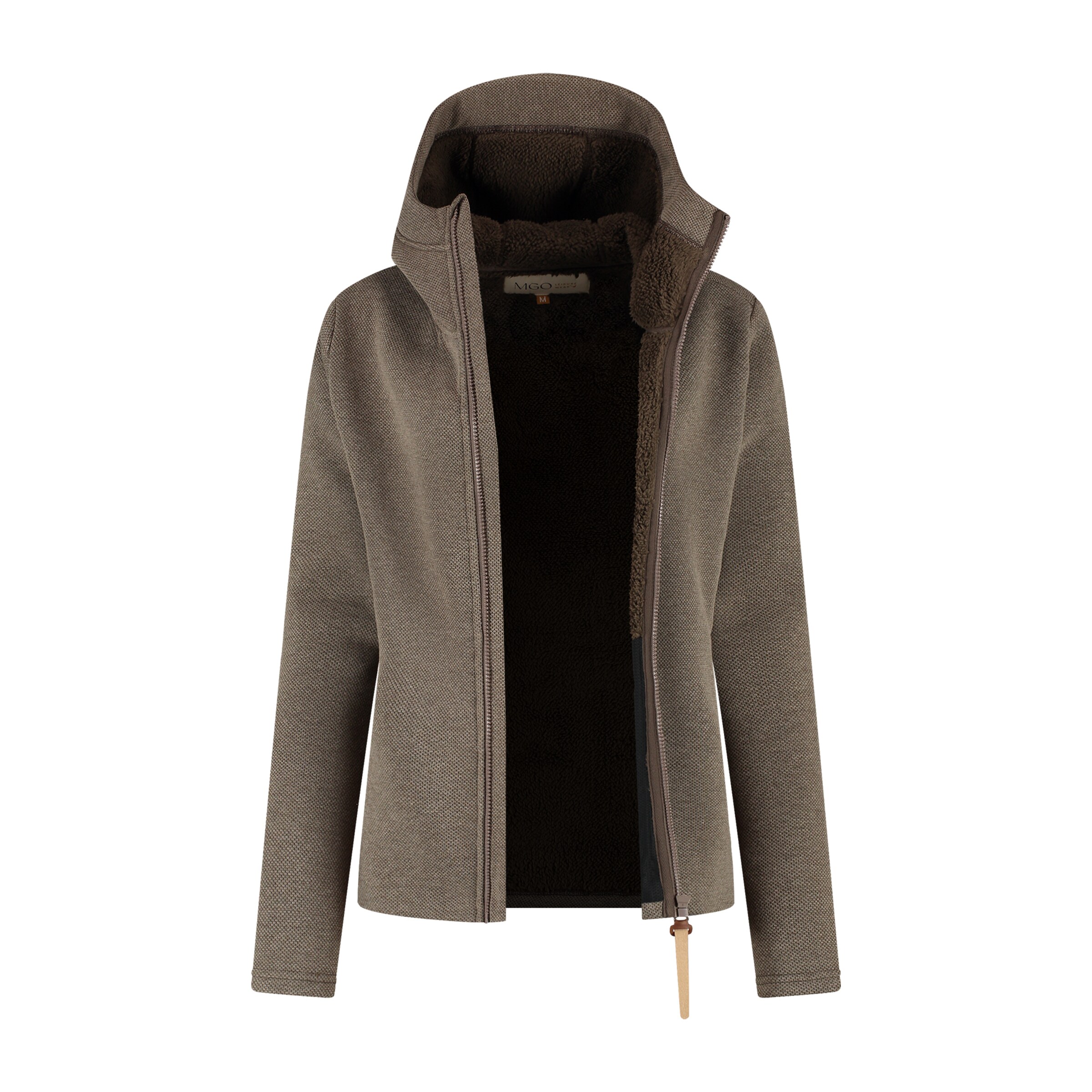 MGO Strickjacke 'Macy' in Braun