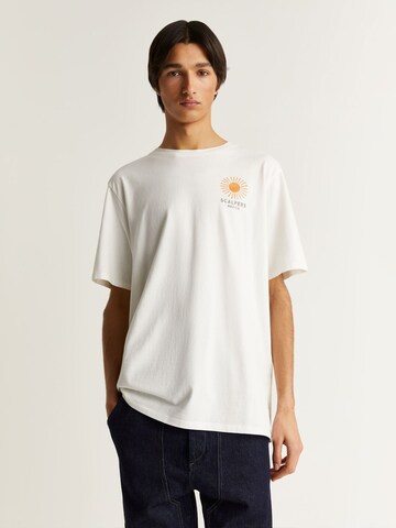 Scalpers Shirt 'Desert' in Wit: voorkant