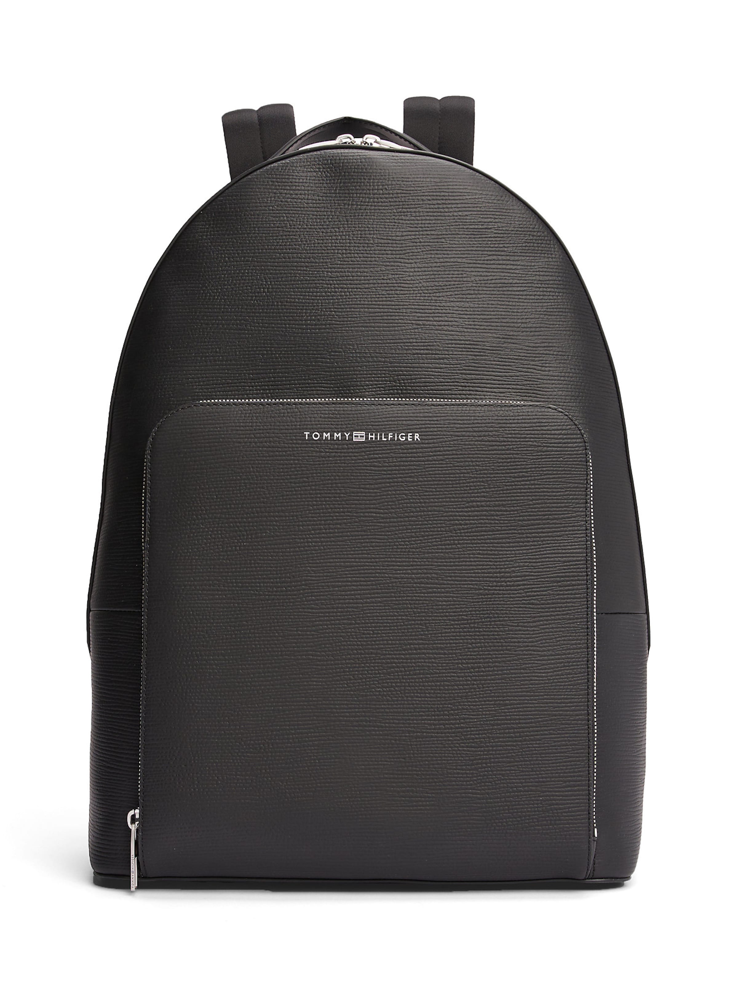 Sac à dos TOMMY HILFIGER en noir : devant