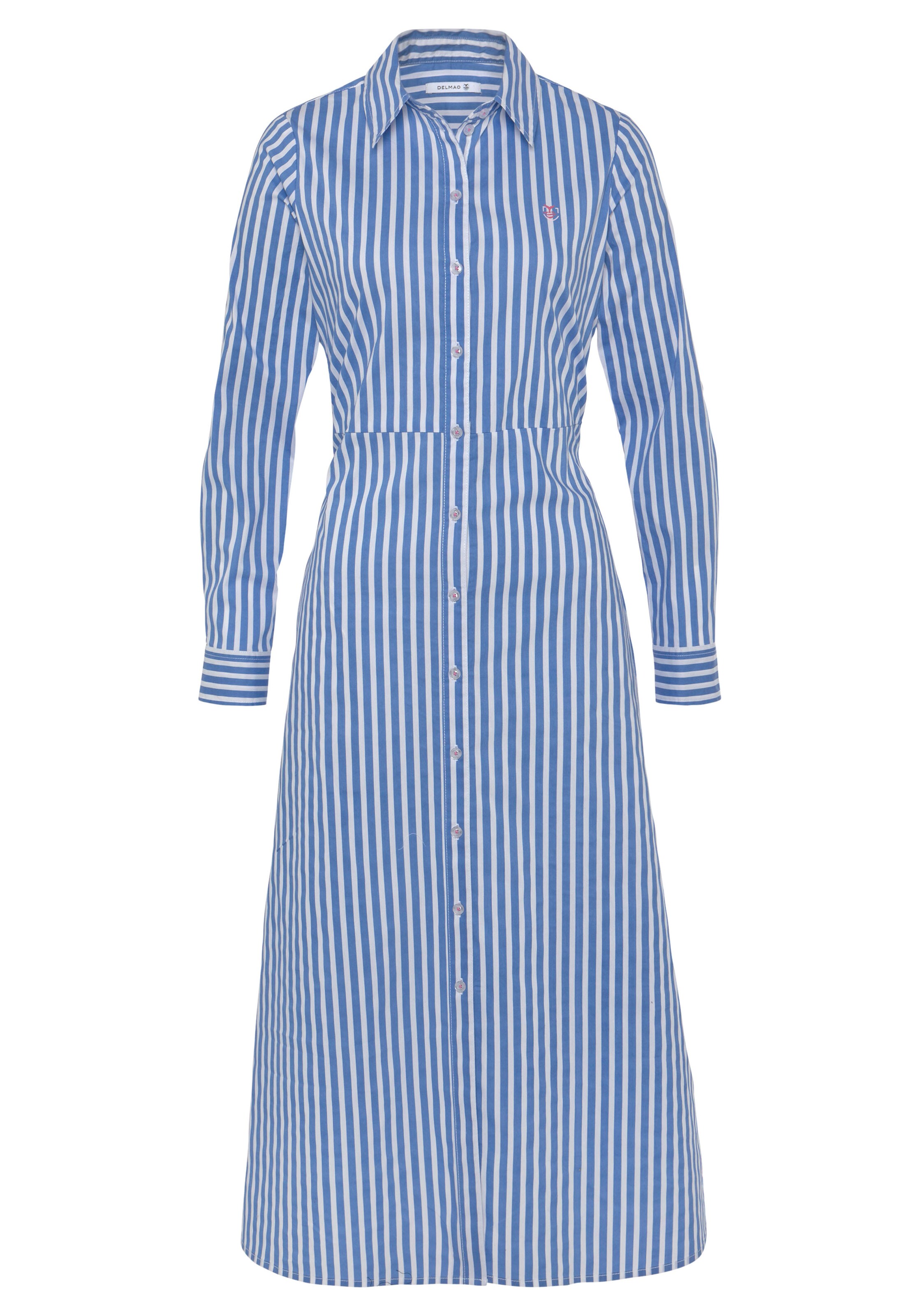 DELMAO Kleid in Blau: Vorderseite