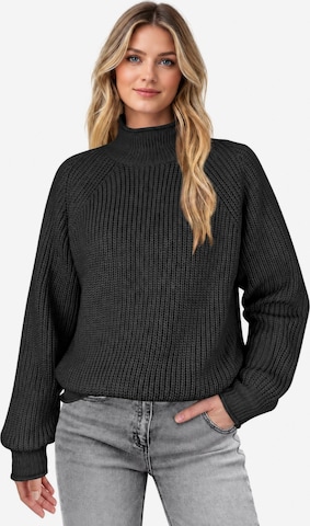 MEETWEE Sweater in Black: front