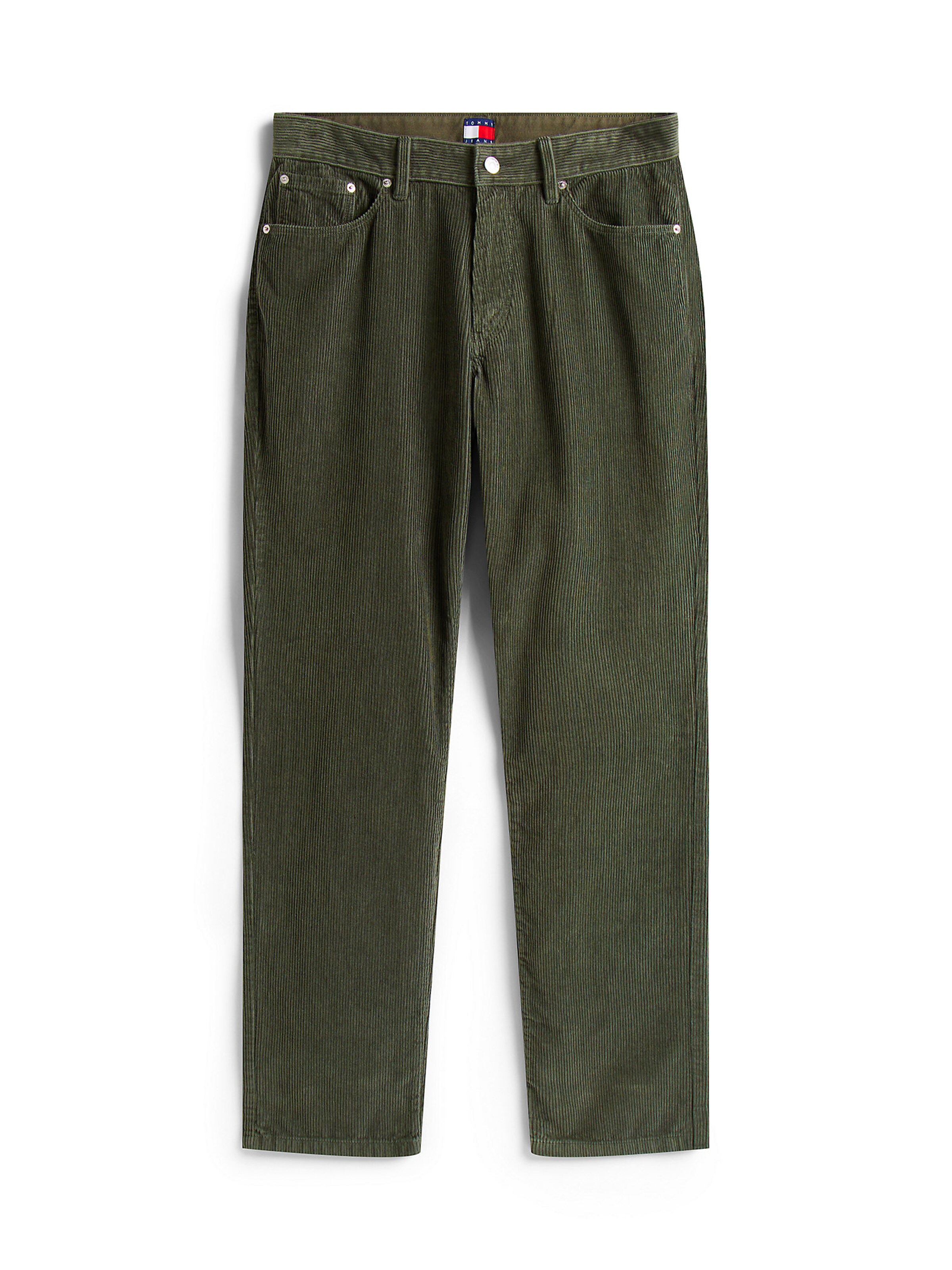 Pantalon 'Ryan' Tommy Jeans en vert : devant
