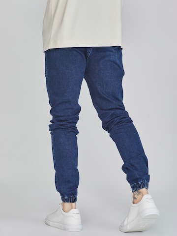 SikSilk Tapered Trousers in Blue