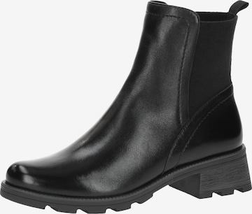 CAPRICE Ankle Boots in Black: front