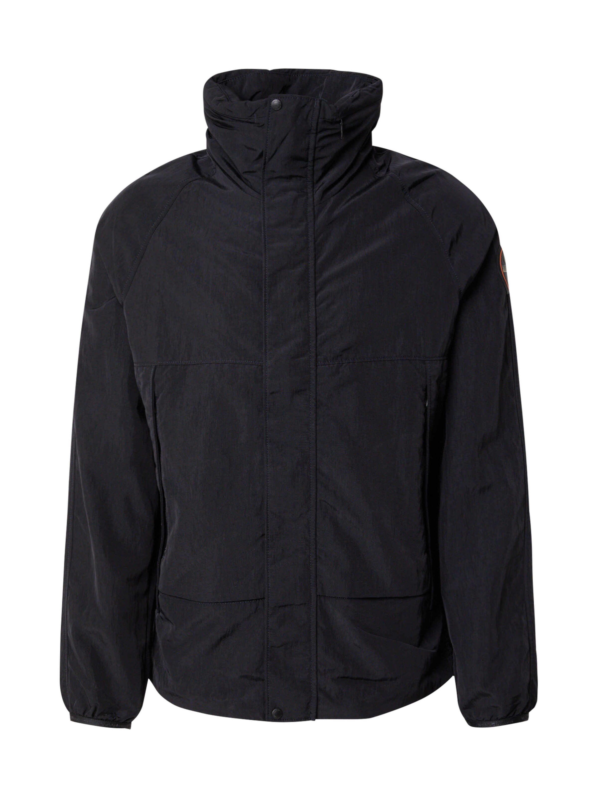 NAPAPIJRI Демисезонная куртка 'A-BISENZIO' в Черный: спереди