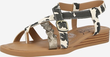 Blowfish Malibu Teenslipper 'April' in Zwart: voorkant