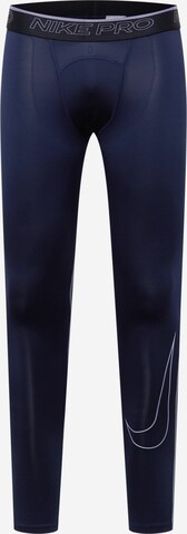 Pantalon de sport NIKE en bleu : devant