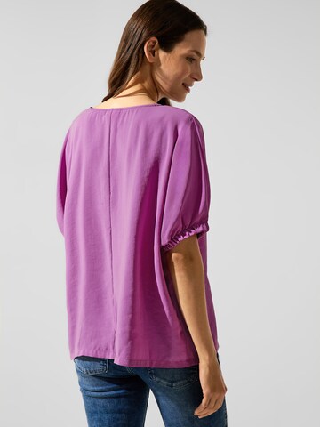 STREET ONE Bluza | vijolična barva