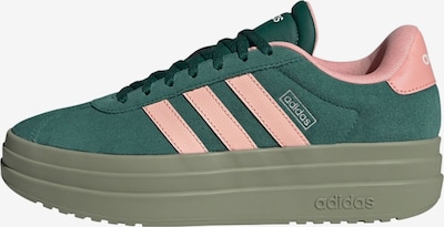 ADIDAS SPORTSWEAR Низкие кроссовки 'VL Court Bold' в размере 36 в Цвет ели / Розовый, Обзор товара