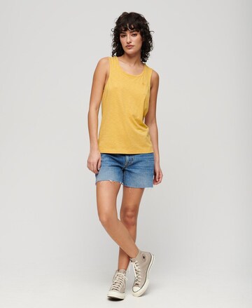 Haut Superdry en jaune