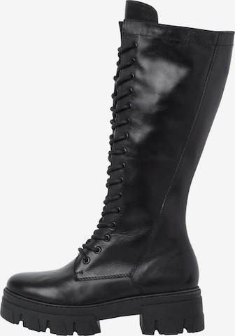 MARCO TOZZI Schnürstiefel in Schwarz