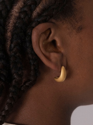 PURELEI Earrings 'Drop' in Gold: front