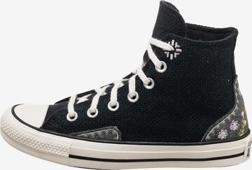 CONVERSE Sneakers hoog 'Chuck Taylor All Star' in Zwart