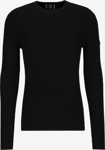 Pullover 'Riziero' di 19V69 ITALIA in nero: frontale