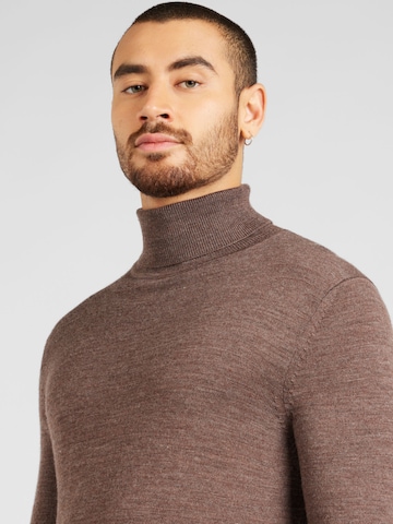 Pull-over 'Saturn' Bruun & Stengade en marron