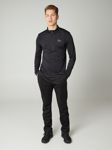 PROTEST Athletic Sweatshirt 'PRTSTRAYED' in Black