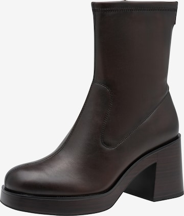 Bottines Tamaris en marron : devant