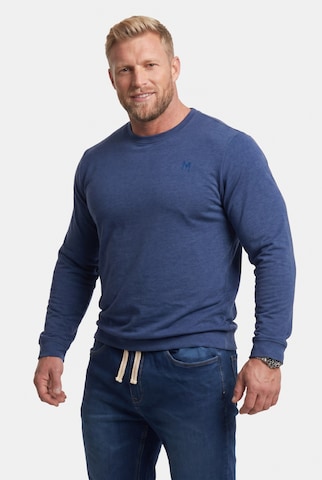 Men Plus Shirt in Blau