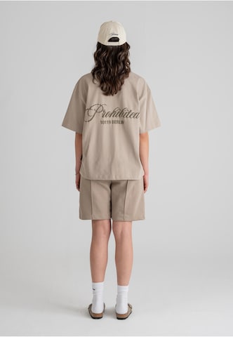 Loosefit Pantalon 'Hometown' Prohibited en gris
