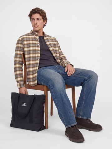 JACK & JONES Regular Fit Hemd in Braun