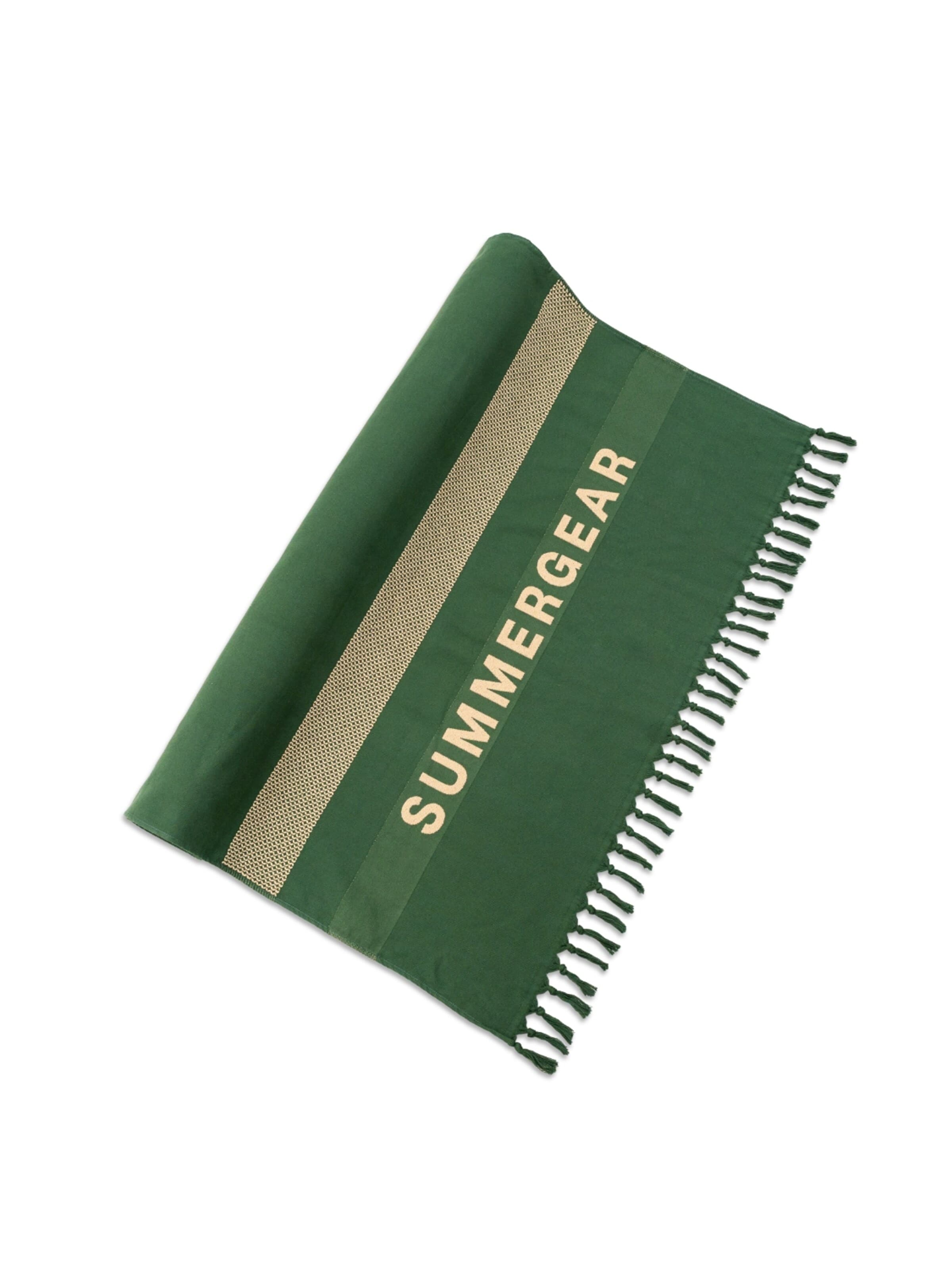 SummerGear Strandlaken 'Shore 100 X 200 cm' in Groen