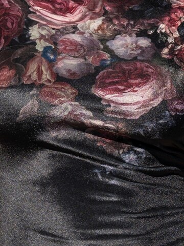 JIORO Dress 'VINTAGE FLOWERS' in Black