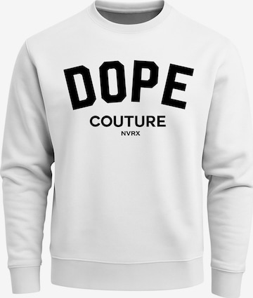 Neverless Sweatshirt 'Dope Couture' in Weiß: Vorderseite
