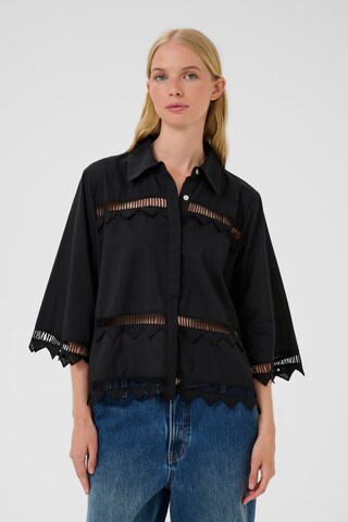 KAREN BY SIMONSEN Blouse 'Ommi' in Black: front