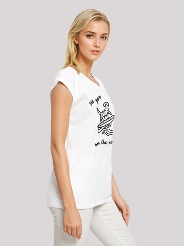 F4NT4STIC Shirt 'See You On The Next Wave' in Wit