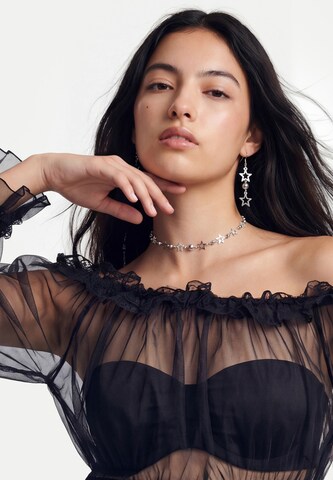 myMo ROCKS Bluse in Schwarz