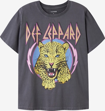 TWO SOONMajica 'Def Leppard' - siva boja: prednji dio