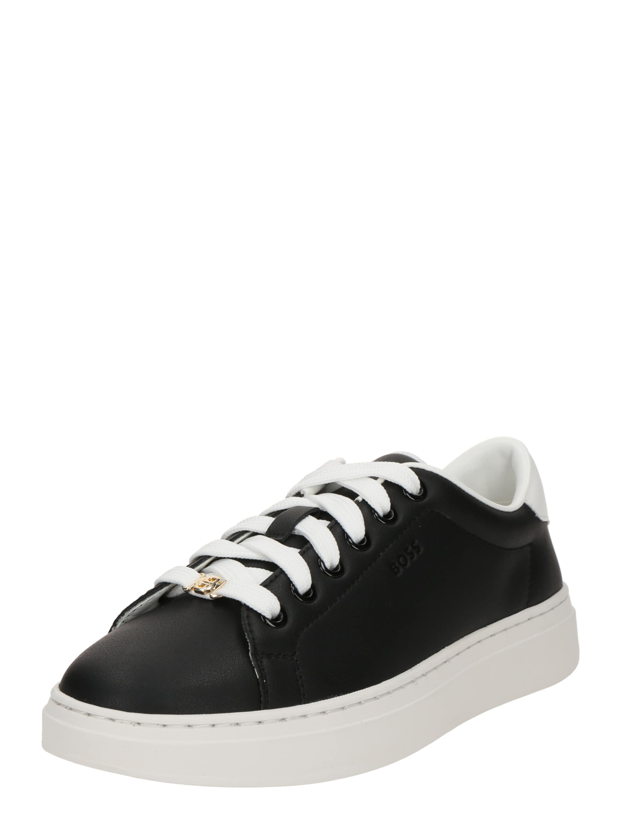 BOSS - Zapatillas deportivas bajas 'Kieran' en negro: frente