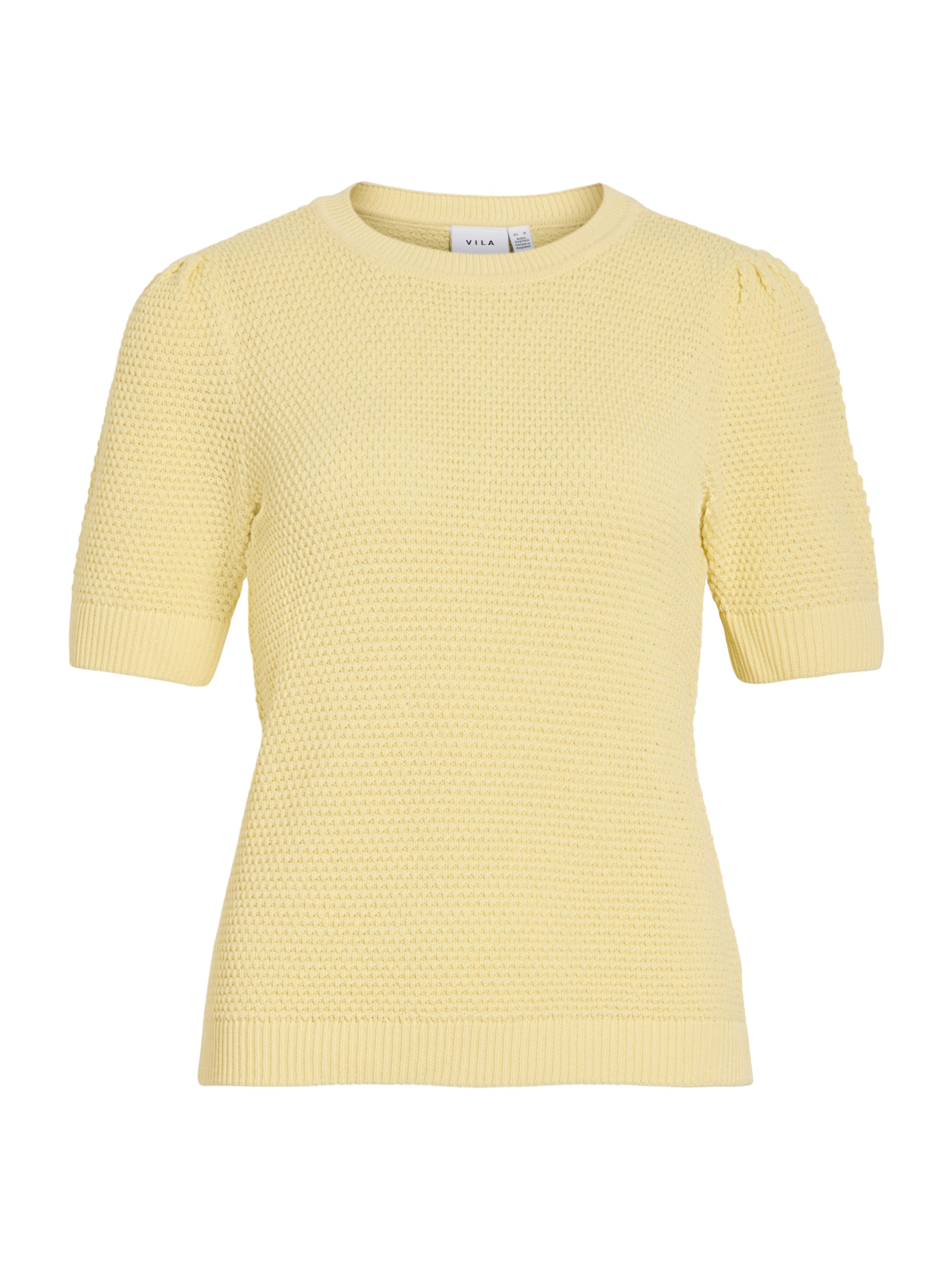 Pulover 'VIDalo' de la VILA pe galben: față
