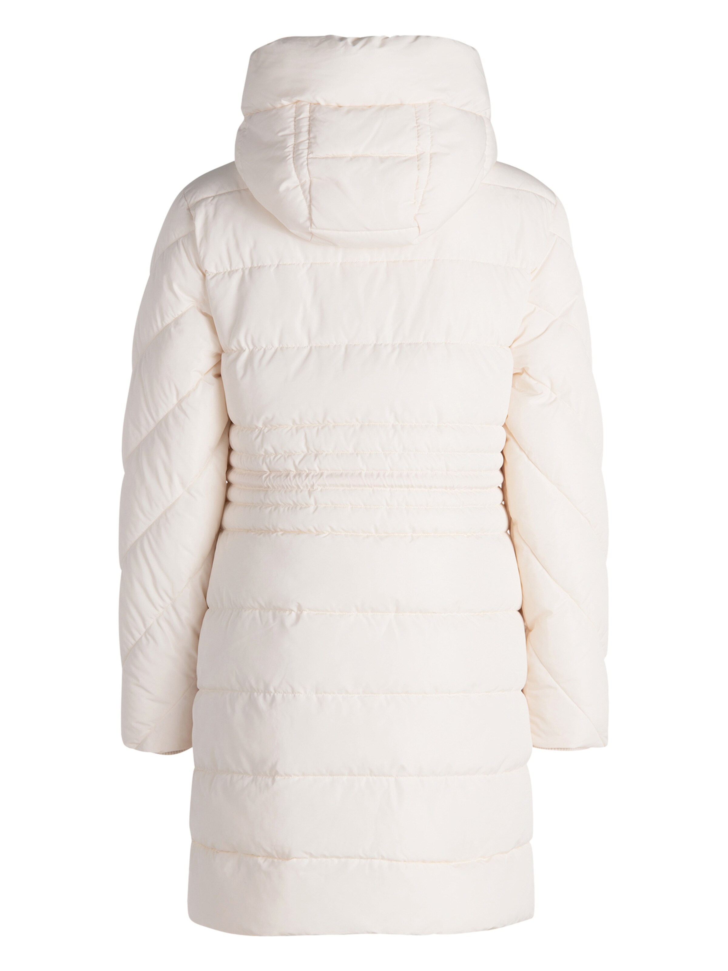 Manteau mi-saison zero en blanc