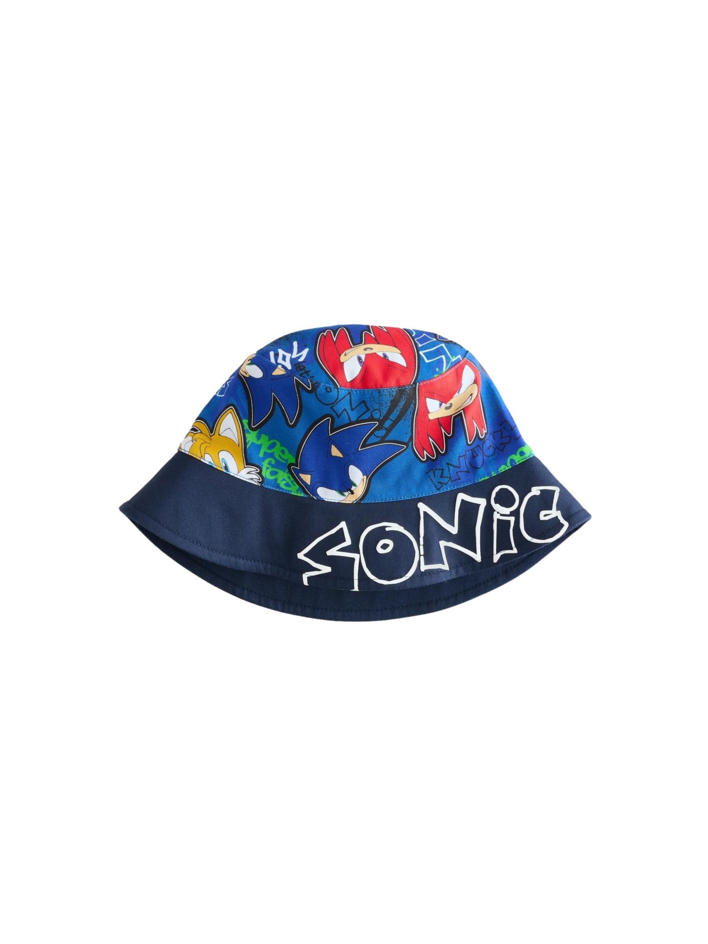 Next Hoed 'Sonic The Hedgehog' in Blauw: voorkant