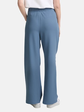 TOM TAILOR DENIM Wide Leg Hose in Blau
