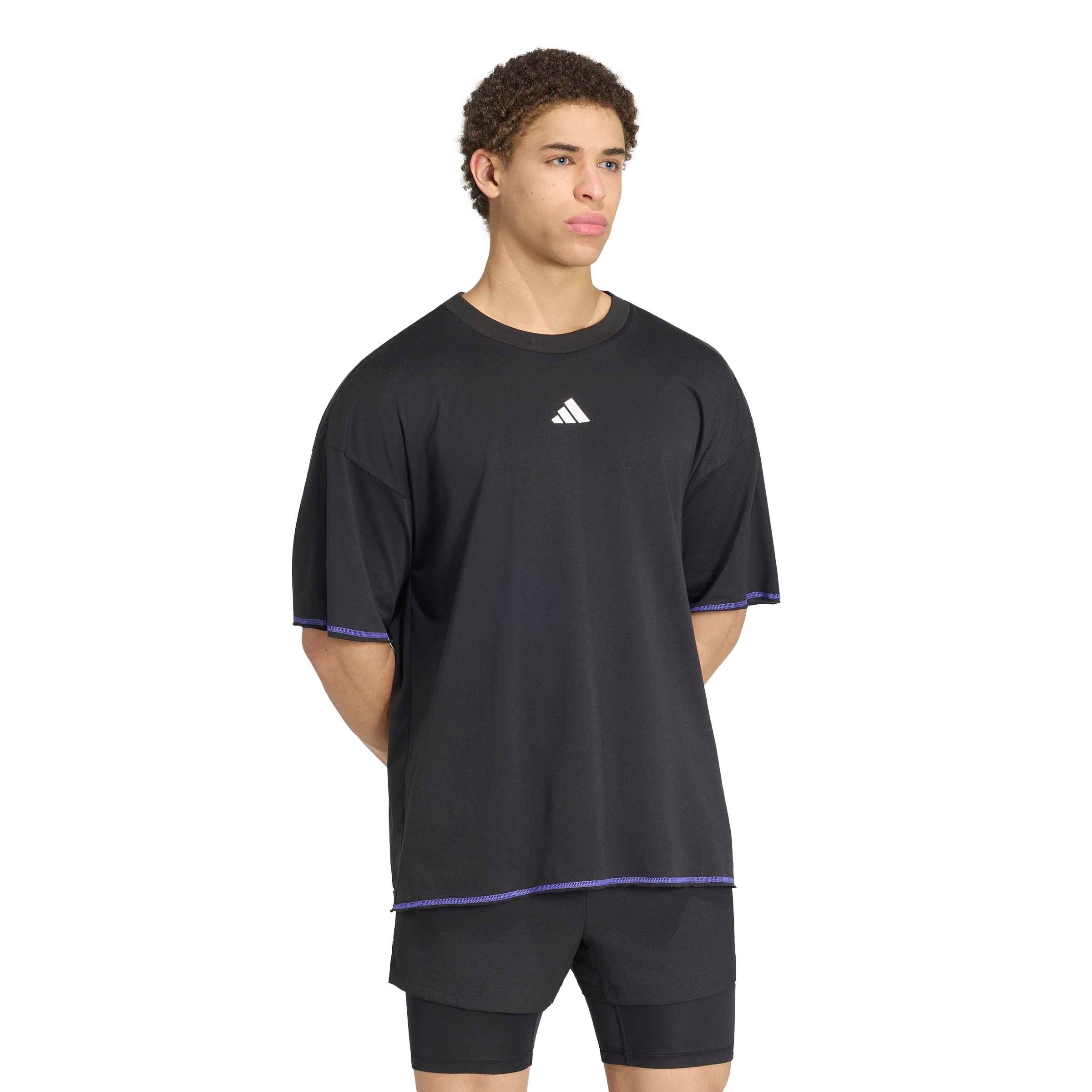 ADIDAS PERFORMANCE Koszulka funkcyjna w kolorze czarny: przód