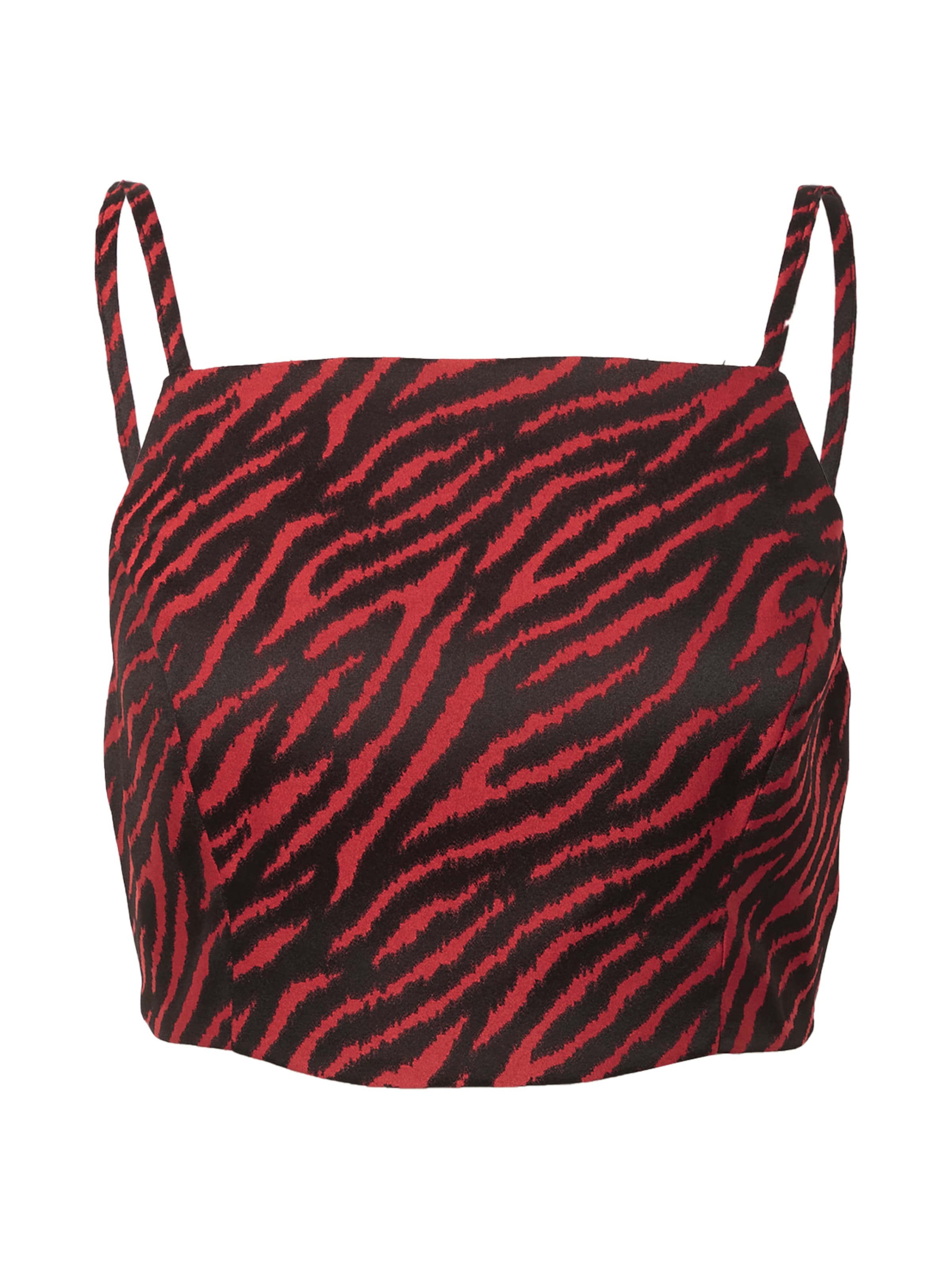 Top di Nasty Gal in rosso: frontale